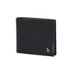 Hazzys (광주신세계)COLOR POINT 네이비 배색포인트 소가죽 슬림 반지갑 HJWA5F381N3 (Gwangju