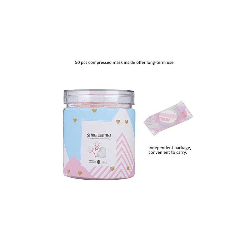 Máscara comprimida, mascarilla desechable del Cuidado de la Piel DIY