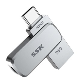SSK Unidad flash USB 64GB - Plata