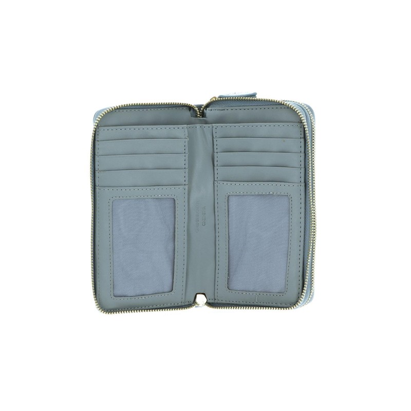 Valentino Divina VPS1R447G Zip Around Wallet Powder Powder Talla única