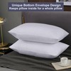 Premium Standard Size Pillowcases 24 Pack - White - Ultra