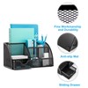 OKPOW Mesh Desk Organizer Desk Tidy Pen Holder 6 Components