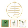 Sosoport Hydroponic Wall Vase Geometric Plant Holder Stylish Propagation Tube