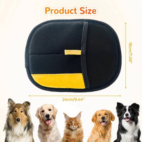 Pet Hair Removal Glove for Cats & Dogs,2025 New Upgrade