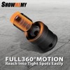 SHOWMEMY Drive Impact Universal Joint Socket Set, 6 Points, Shallow