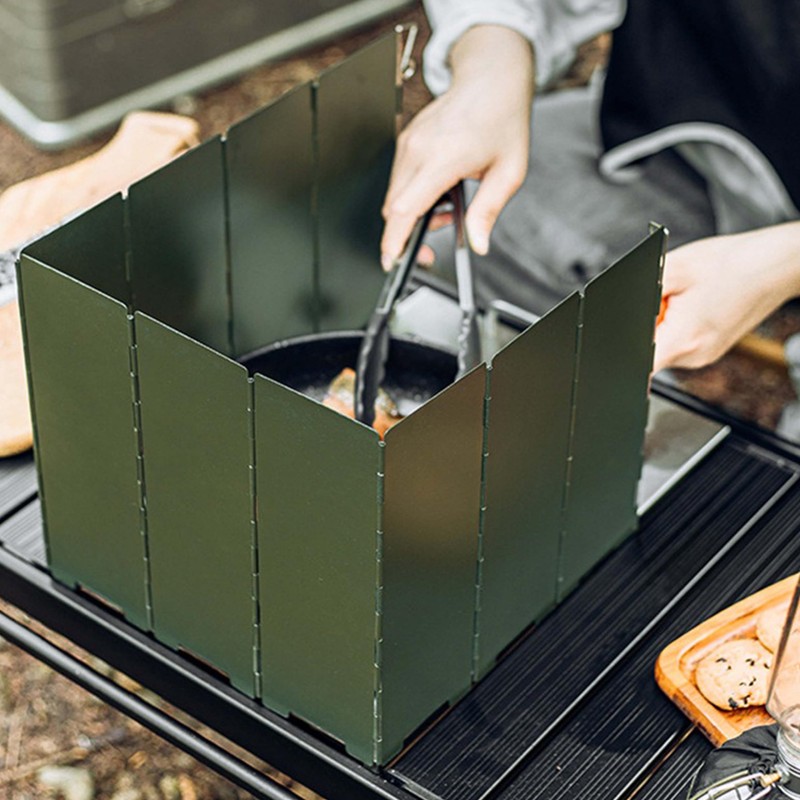 Bay Breeze Wind Screen Shield for Portable Stove 10 Folding