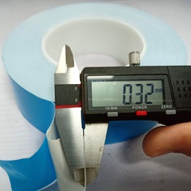 LLPT Double Sided Thermal Tape Strong Adhesive 1.6 Inches x 108 Feet for Electronic Components LED Strips Heat Sinks(TC129)