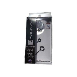 Fuji Kogyo Fuji Guide Set No.12 Titanium Frame Torzite Ring T2 Fishing Line Set T2-ATTG128
