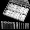 120PCS Nail Forms for Poly Nail Gel, Reusable Acrylic Nail