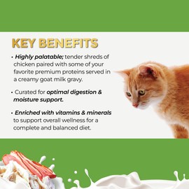 Fussie Cat Wet Canned Cat Food in Goat Milk,Variety Pack of Flavors, 2.47-oz cans,and Can Cover- Pack of 12, 3 Flavor Pack