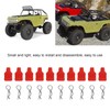 Ausla Universal RC Body Clips with Pull Tabs, 10 Pieces