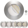 Set of 6 stainless steel