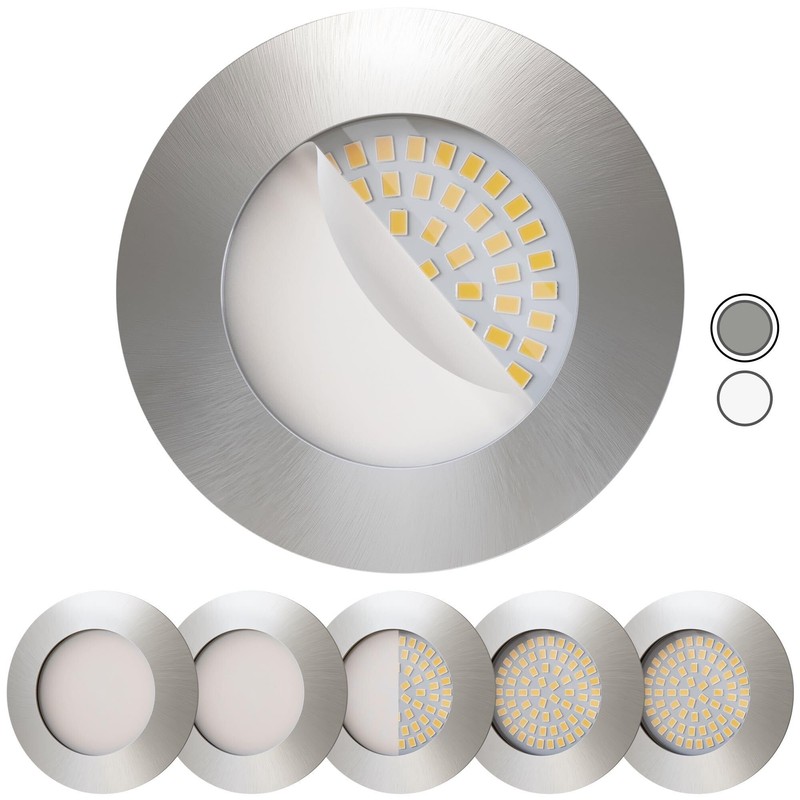 Set of 6 stainless steel