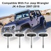 4 Pcs Soft Top Screw Window Frame Knob Door Surround