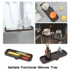 MicoYang Silicone Bathroom Soap Dishes with Drain Spout-Bathroom and Kitchen