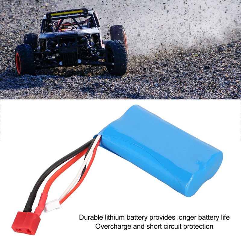 7.4V 1500mAh Lithium Battery for HUANQI 957 958 Remote Control