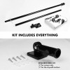 UD_G128 Combo Pack: Flag Pole 6 FT Black Tangle Free