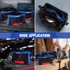 WORKPRO 12" Tool Pouches with Zipper, Heavy-Duty Small Tool Bag,