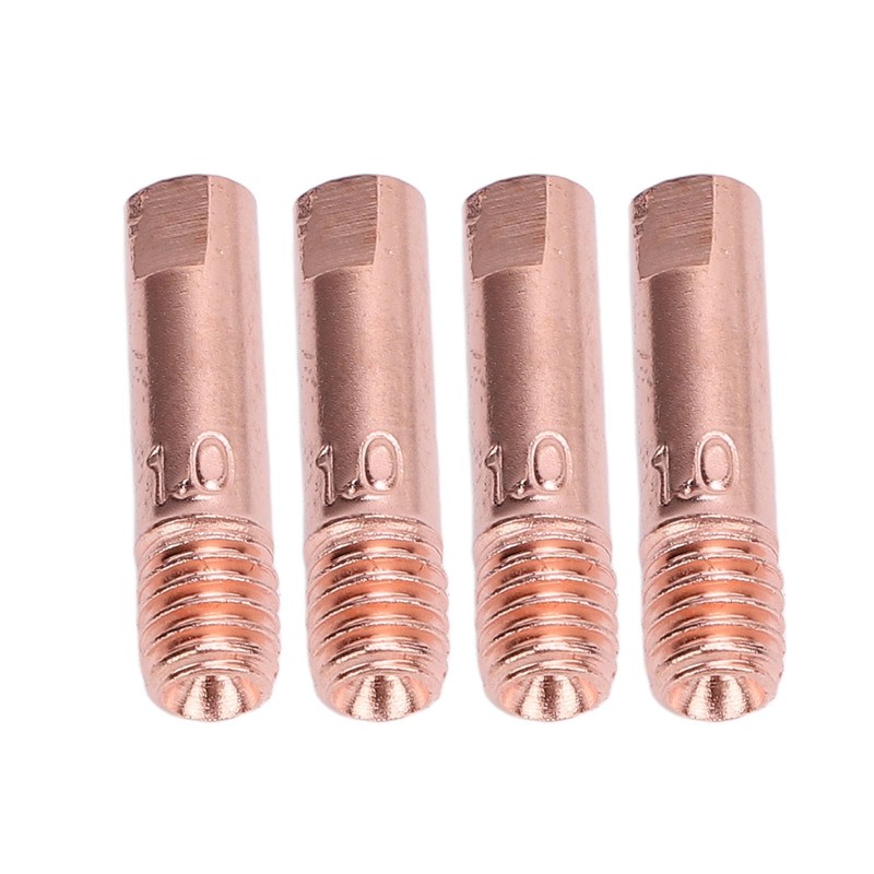 Eacam 60 Pcs 0.039in 1mm High Conductivity Copper Welding Tips,