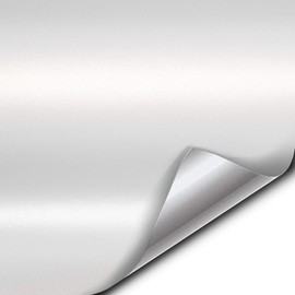 VViViD VViViD+ Premium Vinyl Wrap Film (10ft x 5ft, Matte Metallic White)