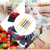 YFFSFDC Crochet Set, Knitting Needles, Double Hooks, Crochet Braiding Tools,