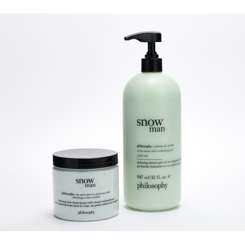 philosophy supersize snowy fun shower gel 32oz & cloud cream