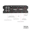 Recoil DI1200-4 Full-Range Class-D 4-Channel Car Audio Amplifier, 2,400 Watts,