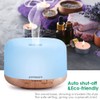 URPOWER 500ml Aromatherapy Essential Oil Diffuser Humidifier Room Decor Lighting