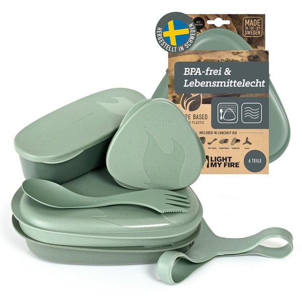 Light My Fire Camping Geschirr Set - 6 Teilig Salat