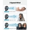 Gaiatop USB Desk Fan, 3 Speeds Powerful Portable Fan, 5.5