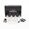 Schröpfen Set mit 20 Schröpfgläser und Pumpe, Professionelles chinesisches Akupoint