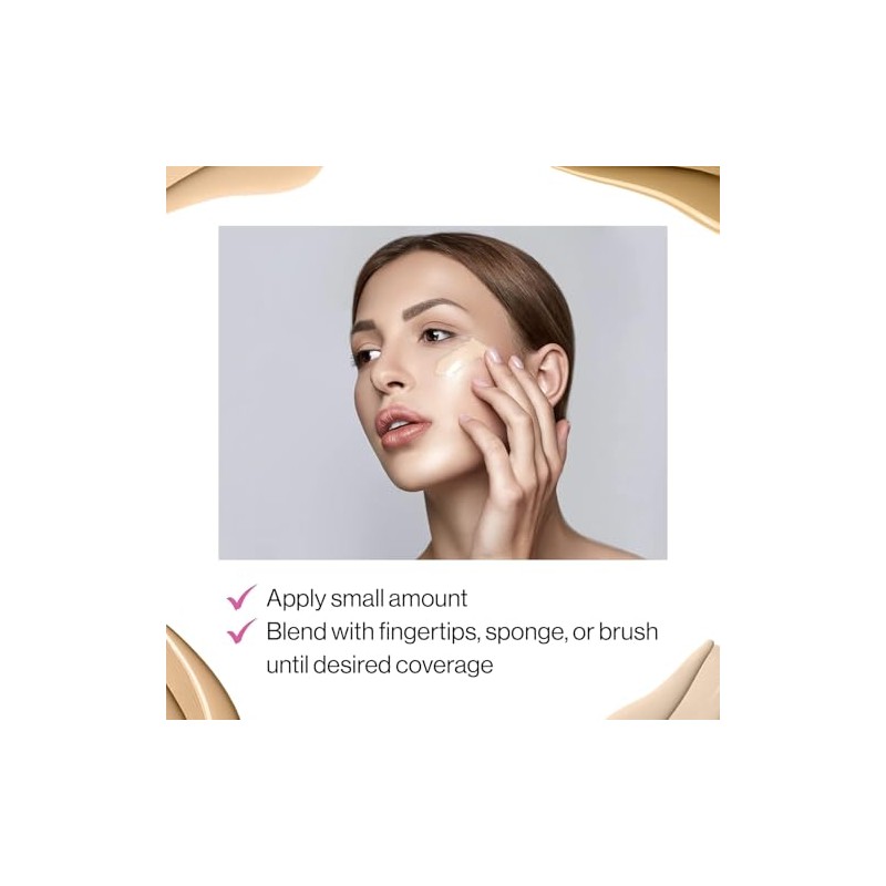 Photo Focus Dewy Foundation, Cream Beige, 30mls