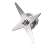 Stainless Steel 4-Leaf Wet Blade Assembly Spare Parts 104675 Fit