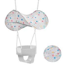 Swing Shade for Outdoor Baby Swings – Portable Folding Sunshade for Toddlers, Durable UV-Resistant Canopy, Easy Installation, Fits Most Swing Sets