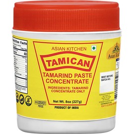 Asian Kitchen Tamarind Concentrate 8oz (227g) ~ Gluten Friendly, No Added Sugar | All Natural | Vegan | Non-GMO | Kosher | No Colors | Indian Origin