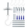 NACETURE 4 Pack Large Swag Ceiling Hooks for Hanging Plants
