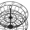 Fruit Basket Black Iron European Style Double Layer Fruit Storage