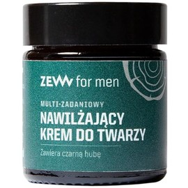 ZEW for Men Moisturising Face Cream for Men with Black Stroke, 30 ml, Multi-Dance Face Cream, For All Skin Types, Nourishes and Regenerates Deep, Absorbs Quickly