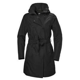Helly-Hansen Womens Welsey Ii Trench, 990 Black, Large