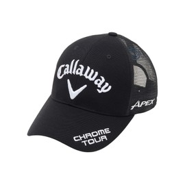 Callaway Men's Continuing Classic Mesh Cap, Tour A MESH CAP JM/Hat, Golf, 25SS_1010_Black