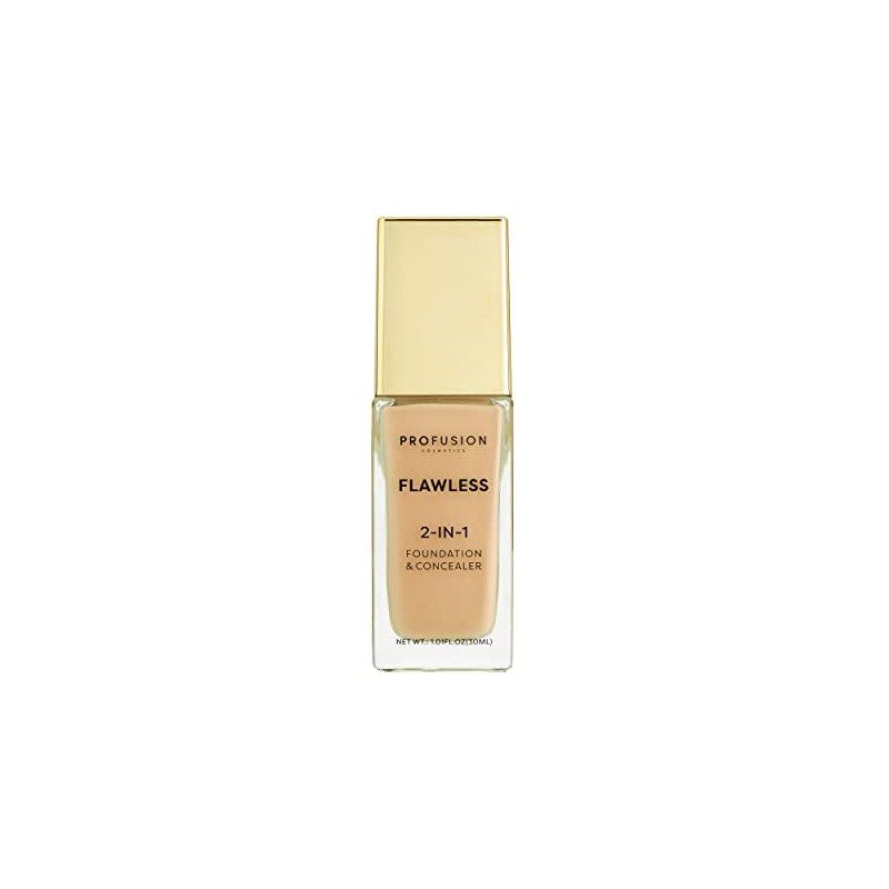PROFUSION COSMETICS Flawless 2-IN-1 Foundation & Concealer - Golden Beige