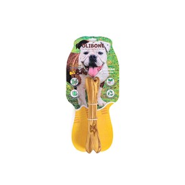Darido Olibone Olive Wood Chew Bone for Small Dogs - Natural & Robust, 15 x 3 cm, Dental Care
