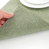 AOKSUNOVA Cloth Placemats Set of 4 Farmhouse Linen Table Mats
