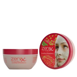 ZENIX Balaclava Face Mask Face Treatment Face with Strawberry