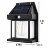 Solar Wall Light for Outdoor Lighting – Light Sensor LED