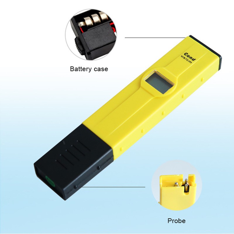 EC Test Pen LCD Display Hydroponic Analyzer with Automatic Temperature
