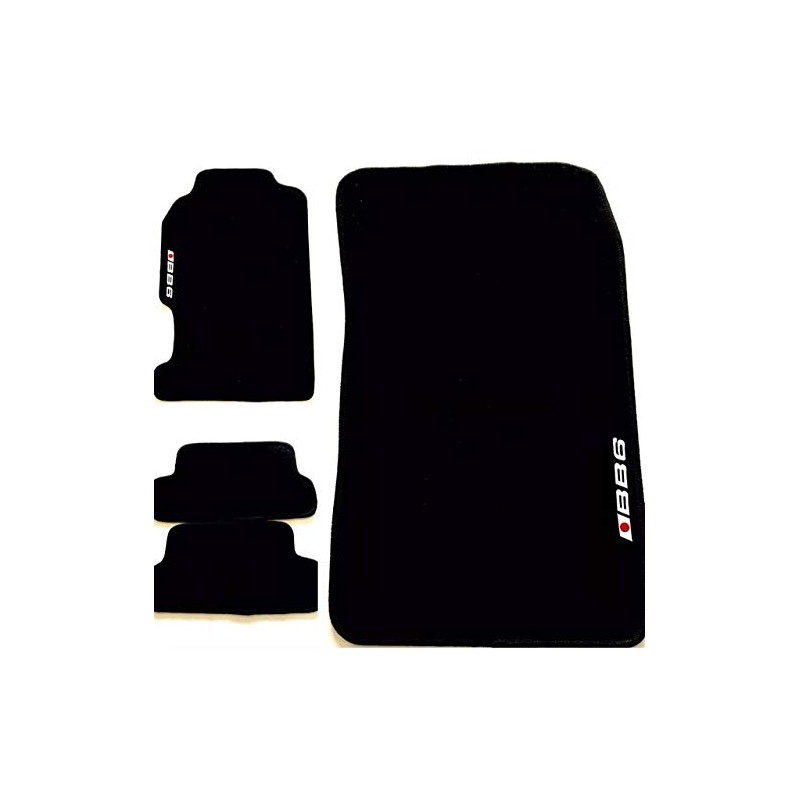 Black Floor MATS Carpets for Honda Prelude BB6 SH Logo