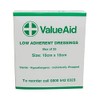 Value Aid Low Adherent Dressing Pads - 10cm x 10cm