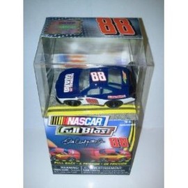 NASCAR Full Blast Pull-Back-Friction 88 Dale Ernhardt Jr Blue National Guard Car