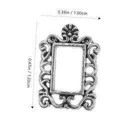 FRCOLOR 40Pcs Retro Nail Charms 3D Alloy Nail Hanging Ornaments DIY Art Decorations Accessories for Salon